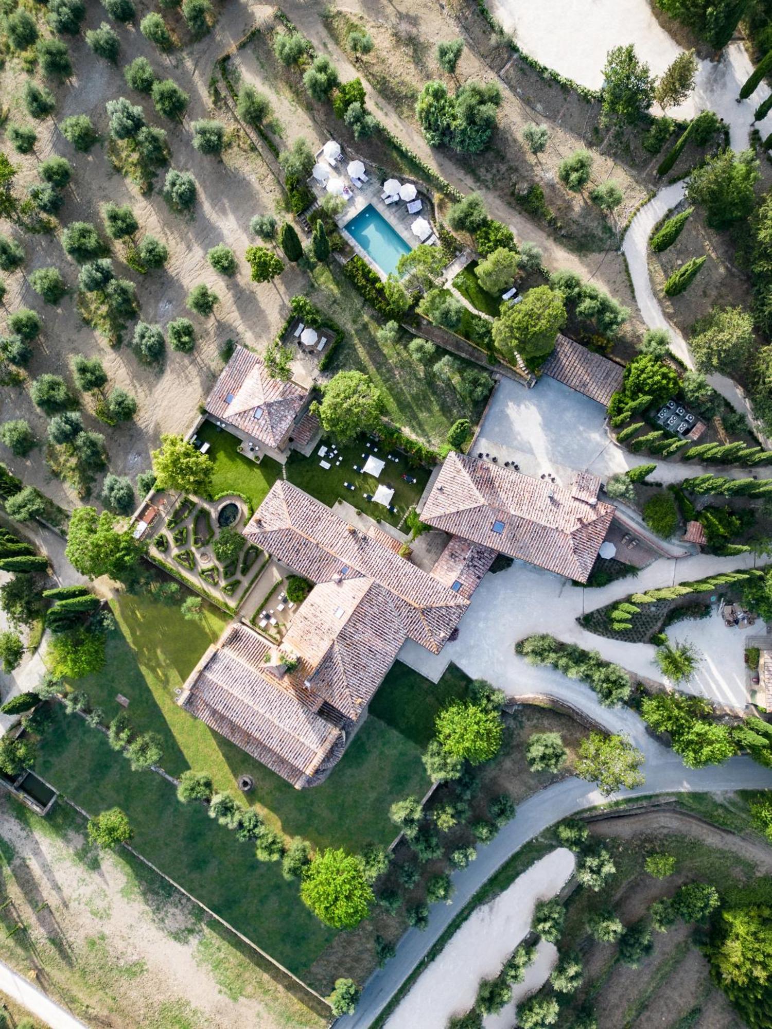 Pieve Aldina Relais & Chateaux Radda in Chianti Zewnętrze zdjęcie